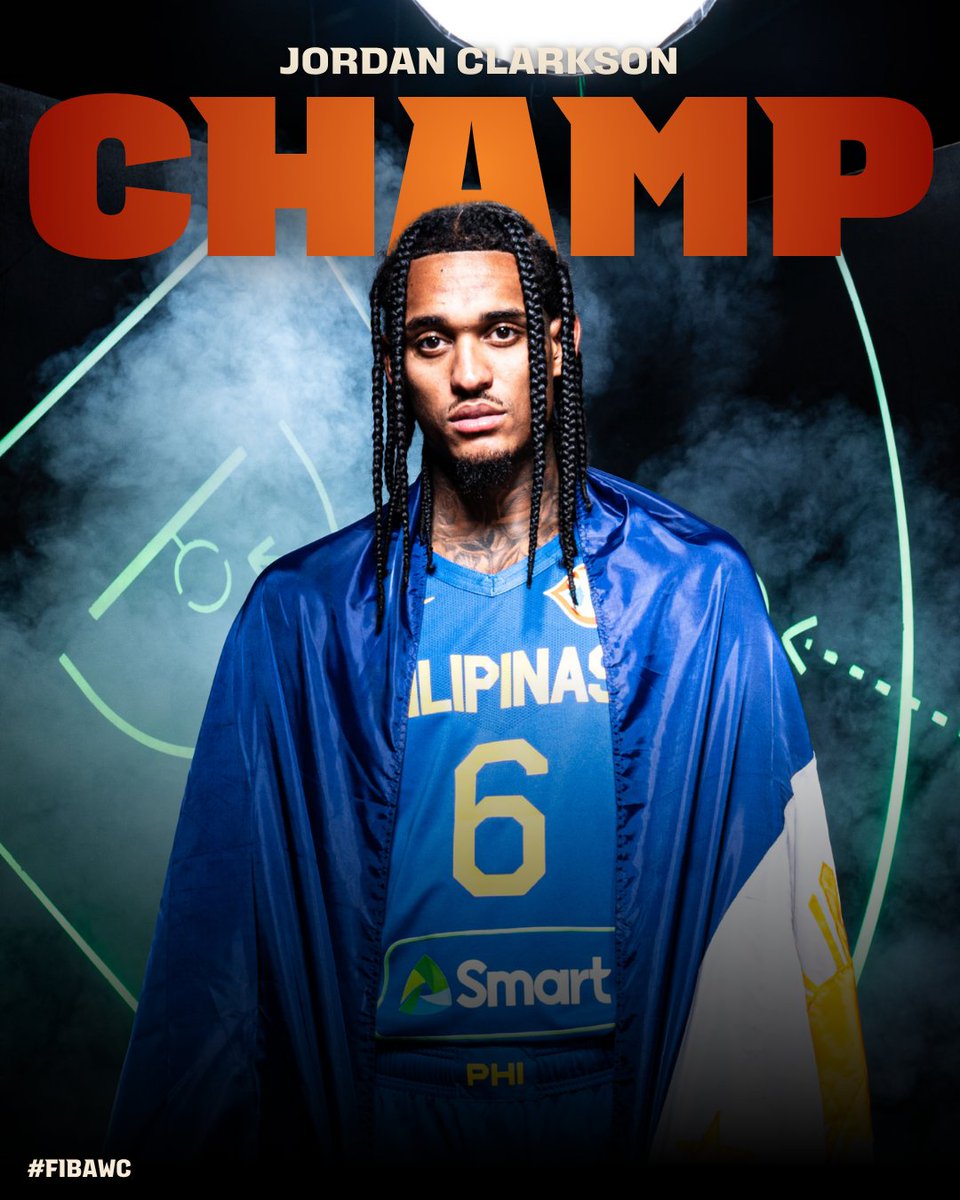 Hey Philippines, you got a champion 🏆🇵🇭 #FIBAWC