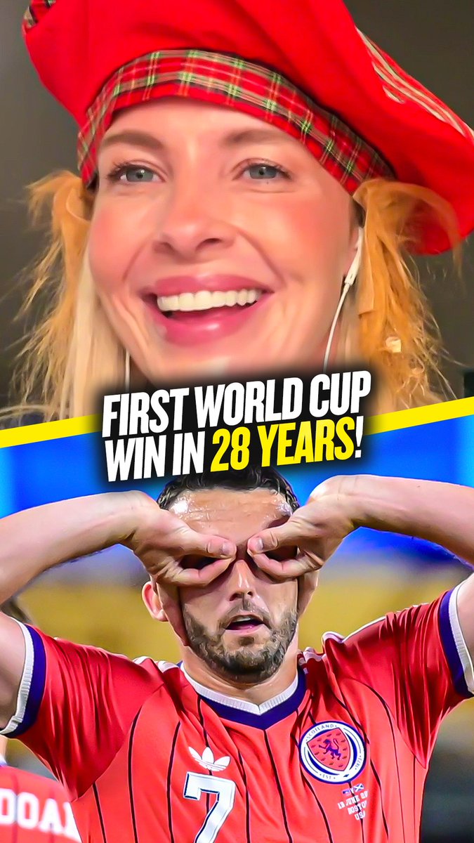 👏 "It's mad to think Brazil & Morocco are in our group and we're top." @Shebahn reacts to Scotland's first World Cup win in 28 years and her husband's hilarious trolling 🤣🔥 #FIFAWorldCup #Scotland #WorldCup2026 #talkSPORT