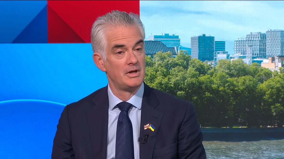 Shadow defence secretary James Cartlidge says he was 'absolutely staggered' by John Healey's resignation letter. He adds it is 'deeply worrying' that the outgoing defence sec felt the investment plan was making the country less safe.