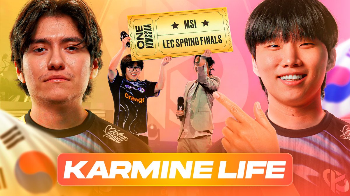 Il y a une semaine tout juste, nous validions notre qualification pour le MSI ! En attendant le début de la compétition et notre départ pour la Corée, revivez la fin de notre Split dans ce nouveau Karmine Life. Rendez-vous à Séoul et Daejeon pour le prochain chapitre ! 🇰🇷