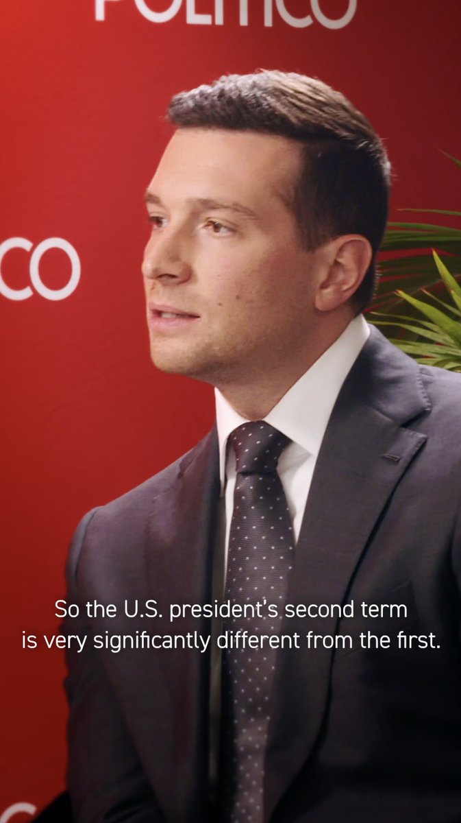 Donald Trump’s behavior is “erratic but also extremely unsteady and constantly shifting,” France’s far-right leader Jordan Bardella told us in an exclusive interview. Washington now views itself as "an empire," he added. 🔗