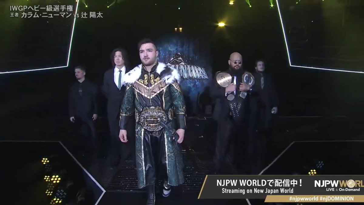 IWGP Heavyweight THE 88th CHAMPION Callum newman カラム・ニューマン From the profile URL #njpwworld #njDOMINION