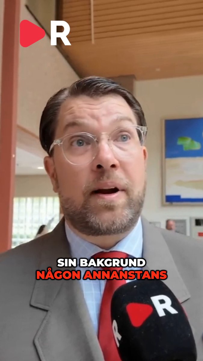 Jimmie Åkesson kommenterar diskussionen kring slöjförbudet i Sverige