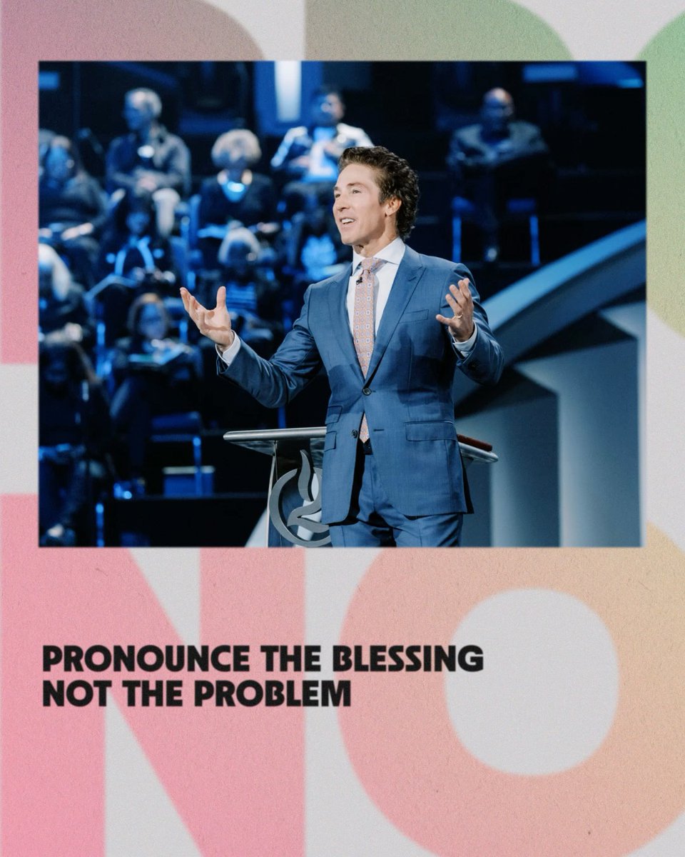Your words have power. They set things into motion: either blessing, favor, breakthroughs, or sickness, lack, can’t do it. The promise is an invitation. You have to get your words in agreement and speak what God says about you. Tune into Joel’s message today! "Pronounce Before You Possess":