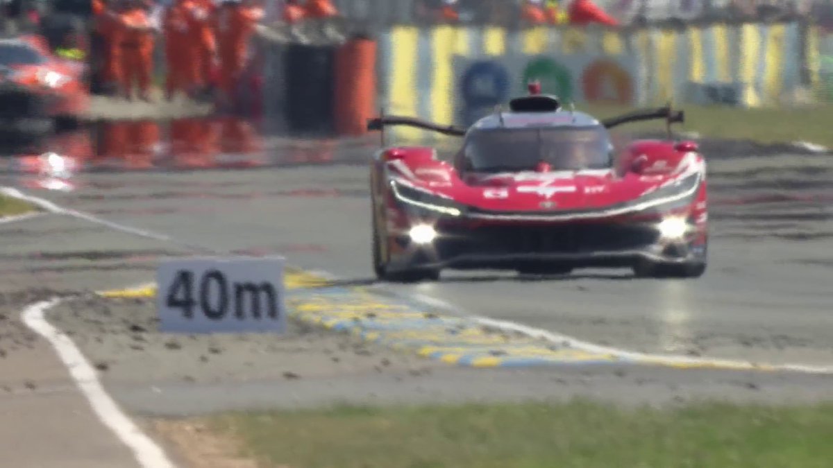 Toyota cross the line as LE MANS WINNERS as the chequered flag falls on 24 hours! 👏👏 #WEC #LeMans24 #Toyota TOYOTA RACING WEC
