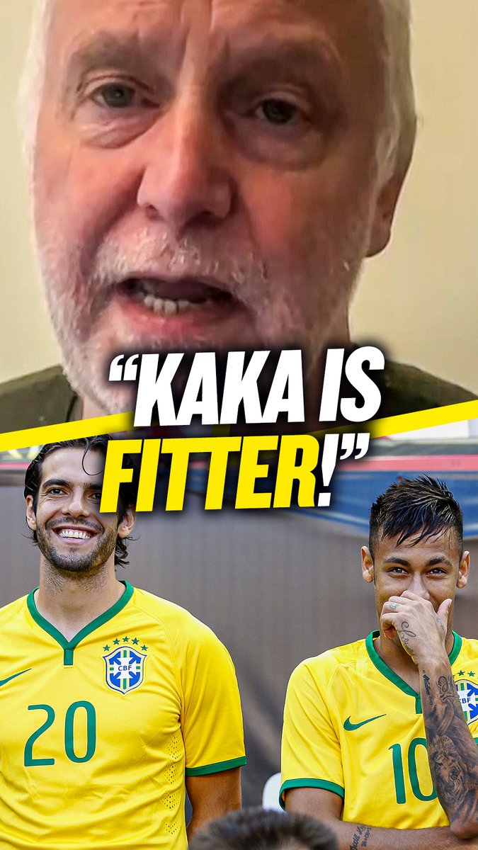 Brazil football expert Jon Cotterill claims a retired Kaka is fitter than Neymar 🤕 @kalshi @kalshisports FOX Soccer #fifaworldcup