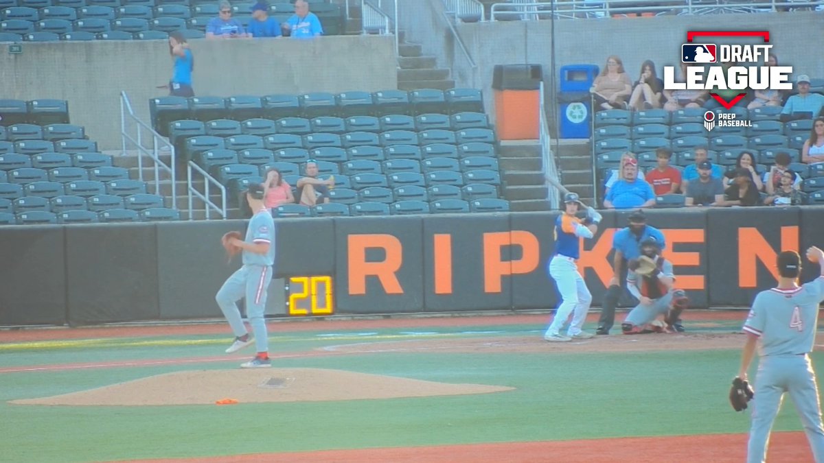 Just finishing up the 11th grade, Josh Mills (Baseball Canada Junior National Team (18U)) held the IronBirds scoreless over four innings.🇨🇦 𝗚𝗦, 𝟰 𝗜𝗣, 𝟬 𝗥, 𝟮 𝗛, 𝟯 𝗕𝗕, 𝟯 𝗞 Mills allowed one ball in play at 90+ mph (97.8mph groundout) and the fastball was up to 88mph. MLB Draft League Data | Okotoks Dawgs Academy