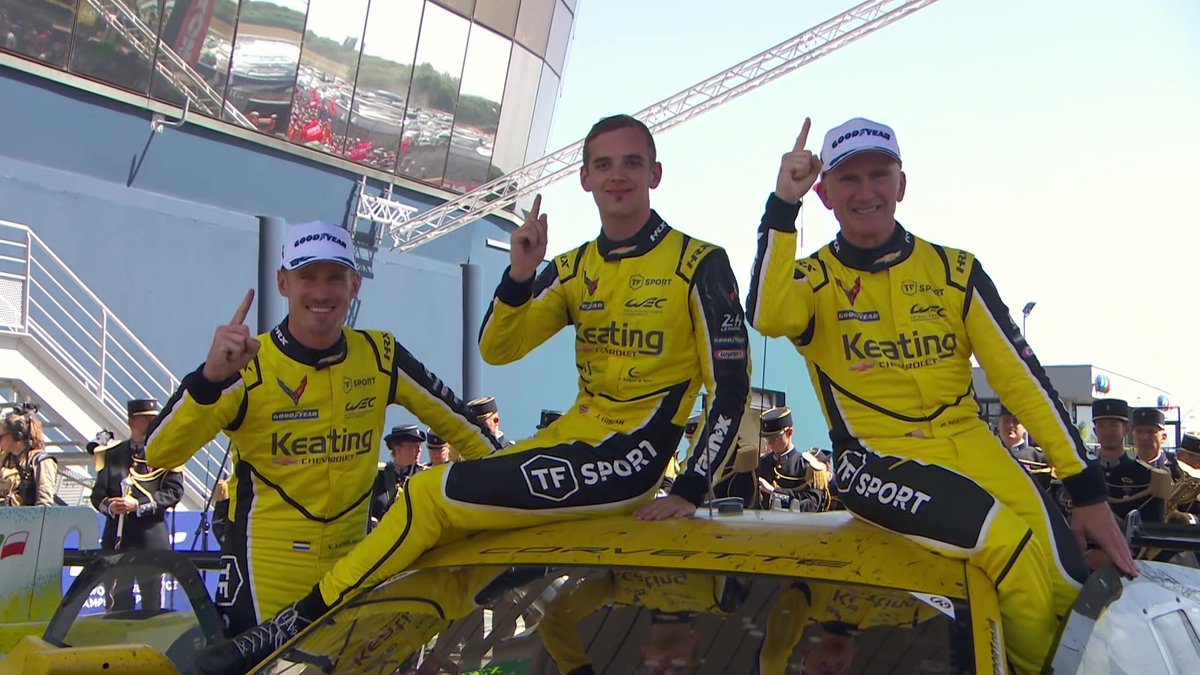 Photo finish for the winners in LMGT3! 🤩