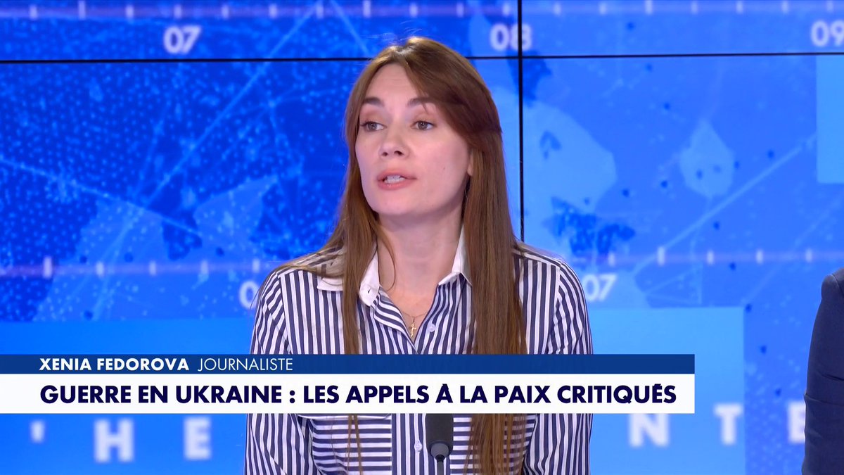 Xenia Fedorova, sur la guerre en Ukraine : «Les États-Unis ont compris qu'il est préférable d'avoir de bonnes relations avec la Russie que de se retrouver dans une troisième guerre mondiale», dans #LHeureInter Toute l'info est à retrouver sur