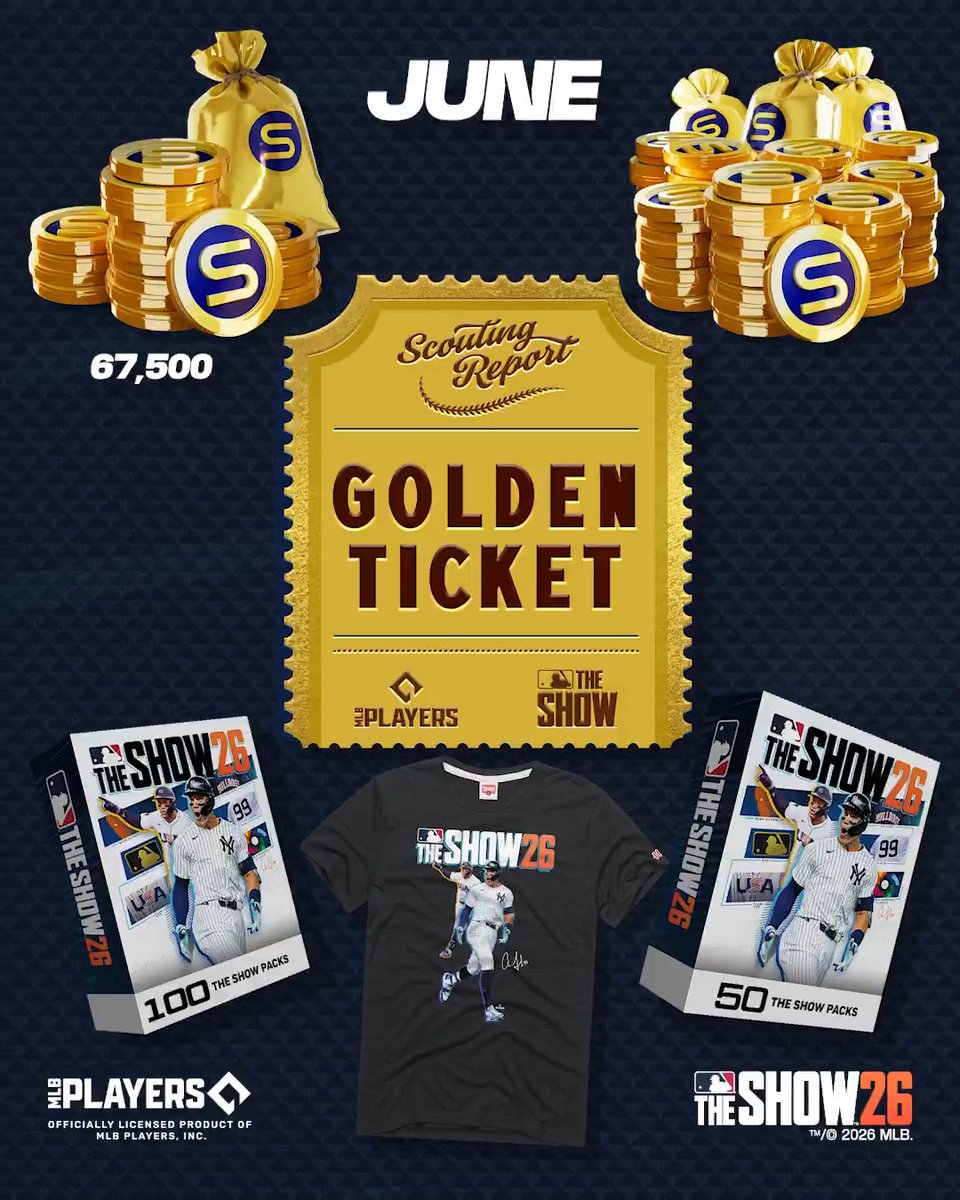June brings a new round of Golden Ticket prizes! Sign up here ➡️ Learn more about Golden Ticket here ➡️