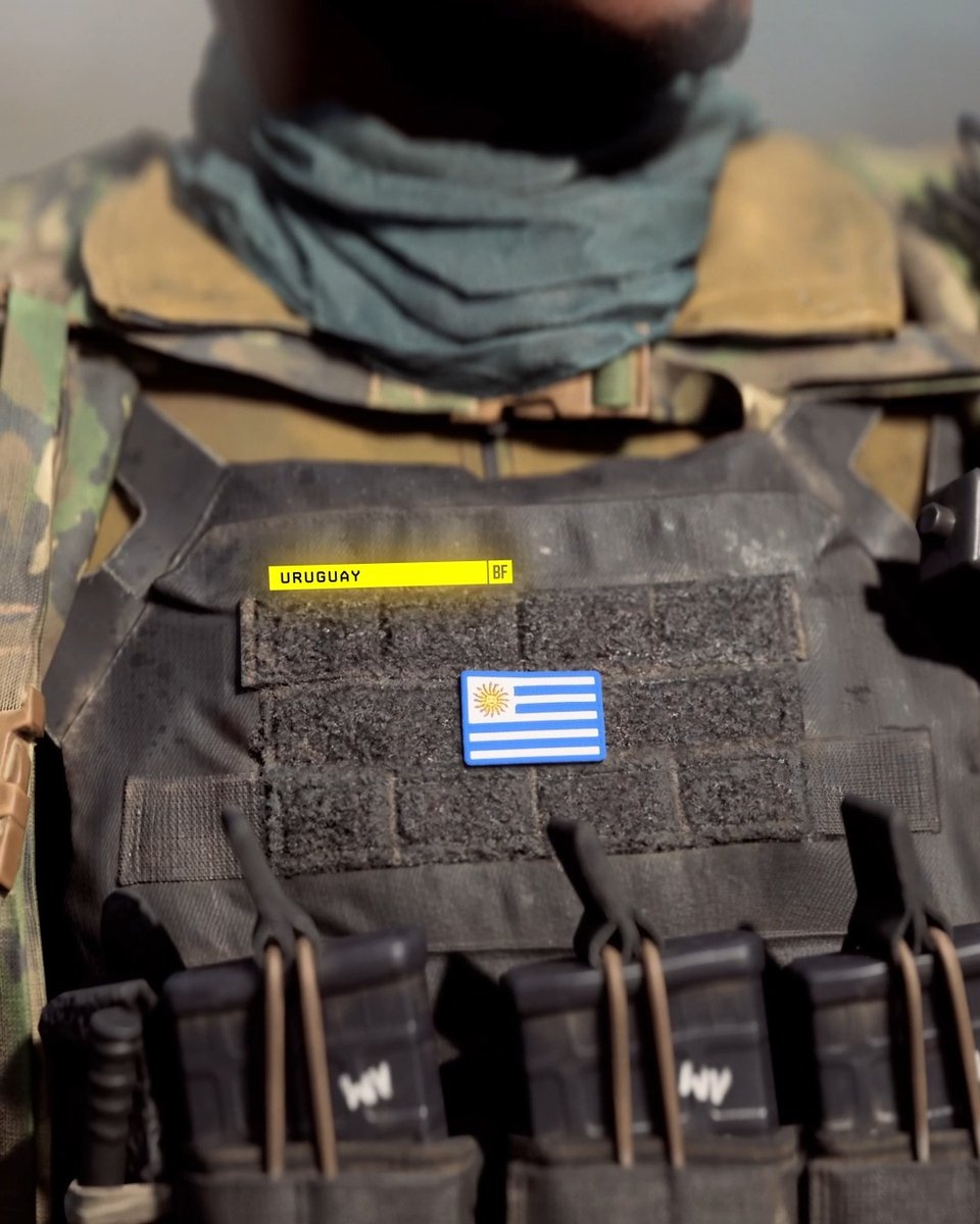 Fly your flag. Rep your nation โฝ Log in to #Battlefield6 every day to unlock a new collection of free Uniform Patches.