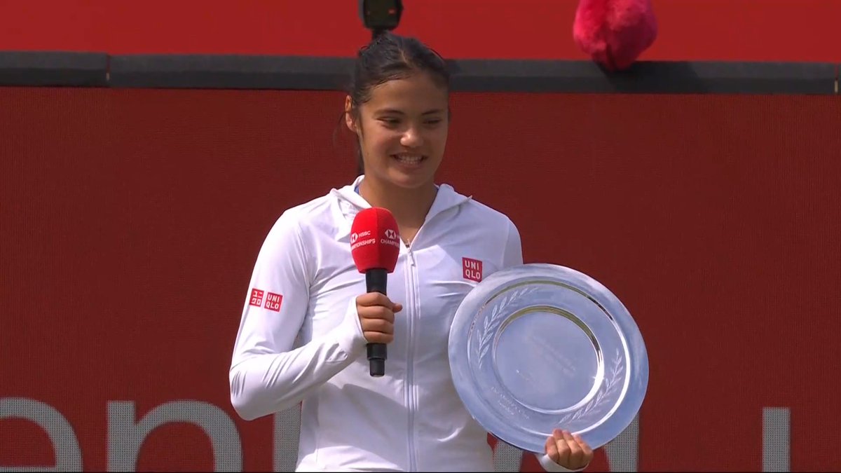 Well played this week, Emma 👏 We can't wait to see what you do in front of your home crowd again in a few weeks 🍓 🌱 #HSBCChampionships