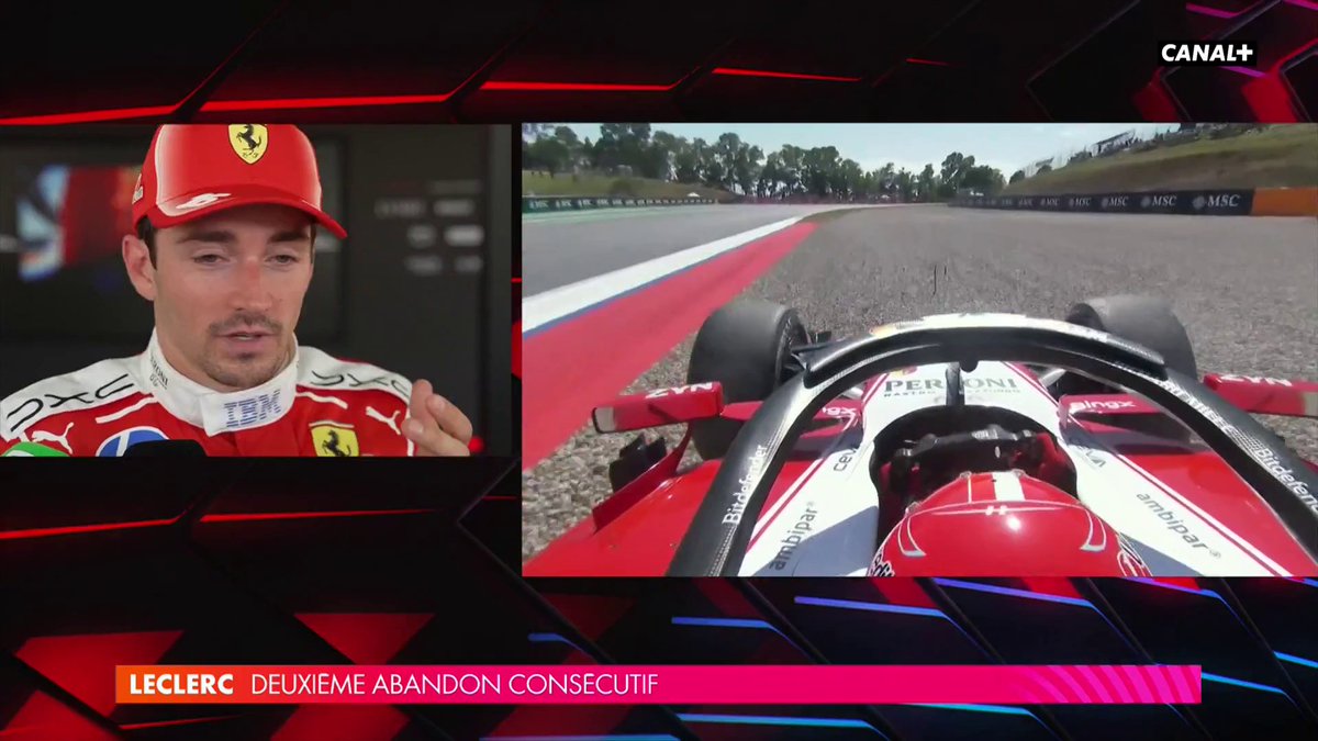 🎙️"J'espère que l'on rebondira." Charles Leclerc fait le bilan de son week-end. #BarcelonaGP #F1