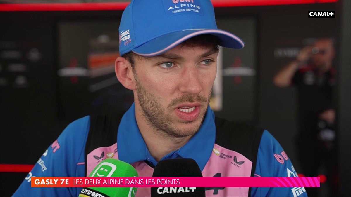 "En ce moment, toutes les étoiles s'alignent bien pour nous." ✨ Encore des points pour Pierre Gasly ce week-end 🤩 #BarcelonaGP #F1