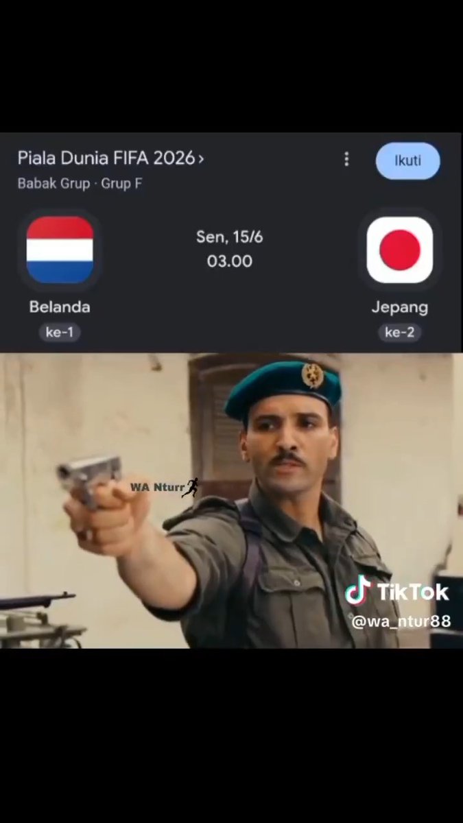 Troll Football KNIL VS DAI NIPPON