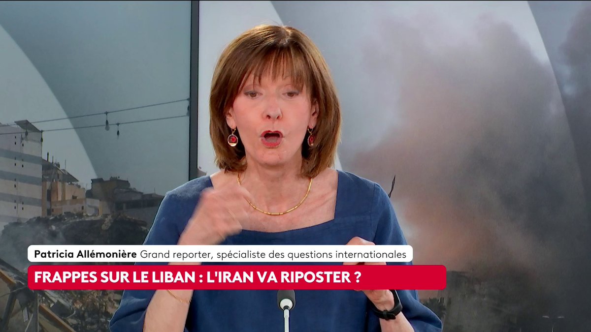 🔴🎙️ Tir en Israël par le Hezbollah : "La question, c'est de savoir pourquoi cette frappe ?", s'interroge Patricia Allémonière, grand reporter, spécialiste des questions internationales. #ToutEstPolitique #canal16