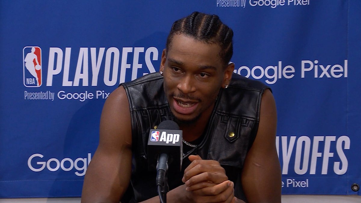 This is SGA after his first playoff exit as a team’s alpha player. Coming off fouling a three point shooter to lose the series. No excuses, no ducking/dodging responsibility, and came back to win the championship the next season.