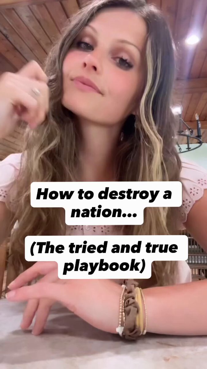 How to destroy a nation