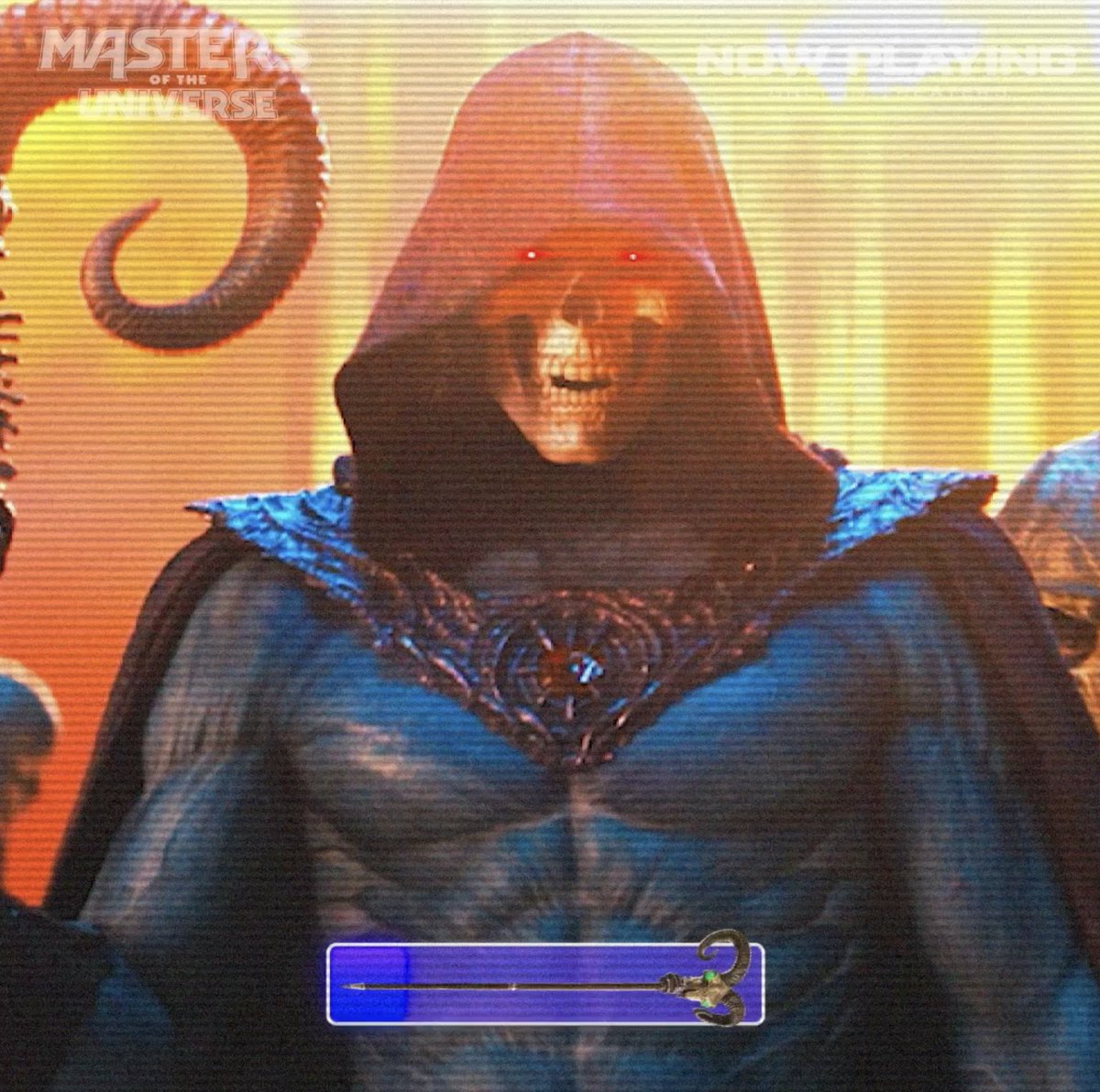 Now entering the ring… the one and only Skeletor. Masters of the Universe - now playing only in theaters. Get tickets now.