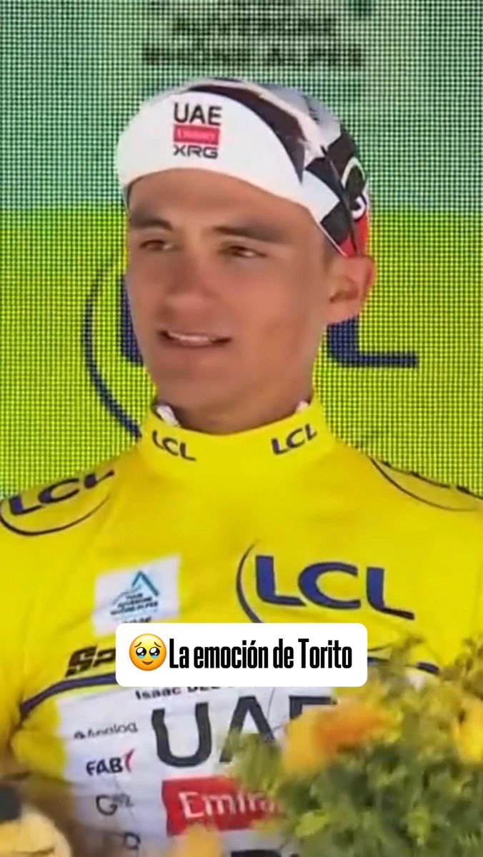 🥹 La cara de Isaac del Toro al darse cuenta de que lo logró...