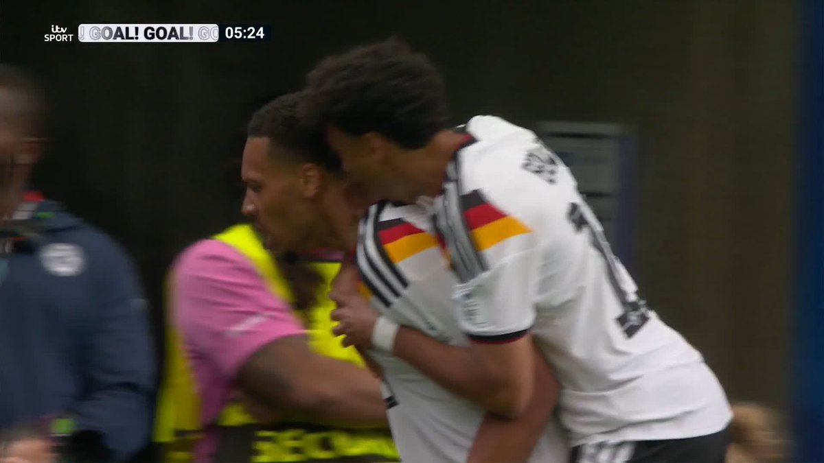 Germany play some brilliant football as Nmecha puts them 1-0 up with Wirtz assisting… These lot are NOT messing around.