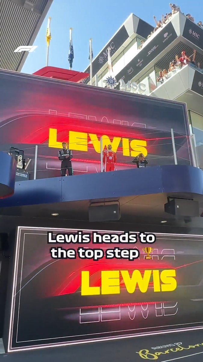It's 686 days since Lewis stood on the top step 🥇 #F1 #BarcelonaGP