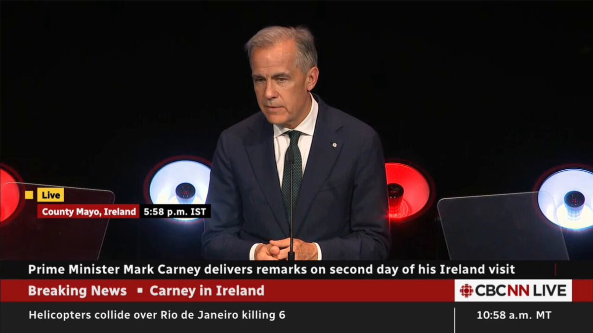 Carney: Canada is a mosaic, not a melting pot. And this is the distinction that matters. Because a mosaic doesn't dissolve or blend its pieces. Each is stitched to each and all the pieces hold all. And the beauty is in the arrangement, not in the blending.