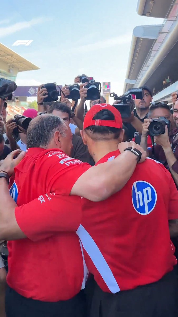 You can run, but you can't hide from Fred! 😂 #F1 #BarcelonaGP Scuderia Ferrari HP