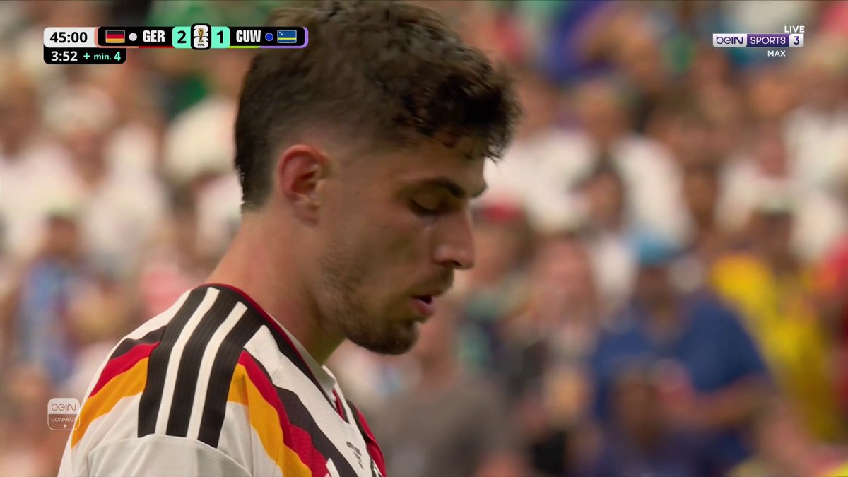 ⚽️🇩🇪 كاي هافيرتس من ركلة جزاء يسجل الهدف الثالث لمنتخب ألمانيا 📦 اشترك الآن 👇 🔗 📱 #كأس_العالم2026 | #مونديال2026 | #كأس_العالم #FIFAWorldCup2026 | #FIFAWorldCup | #beINWC26