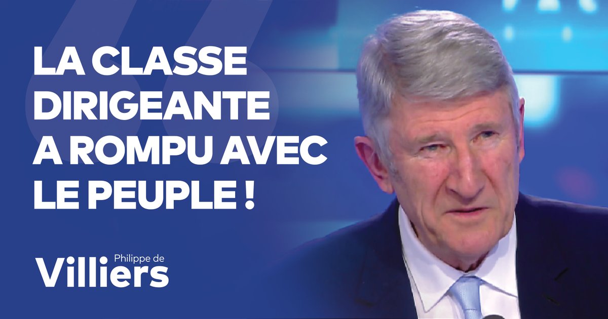 🎙️ Le divorce entre la classe dirigeante et le peuple est consommé. 🔗 Émission complète : #FaceAPhilippeDeVilliers #FADV #CNews #Lyhanna