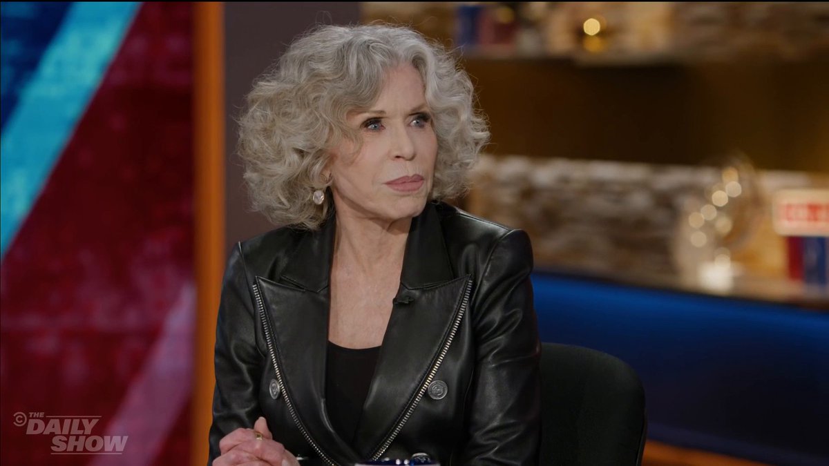 "This is not inevitable, what we're going through." Jane Fonda shares what she's learned as a dedicated member of resistance movements over the years