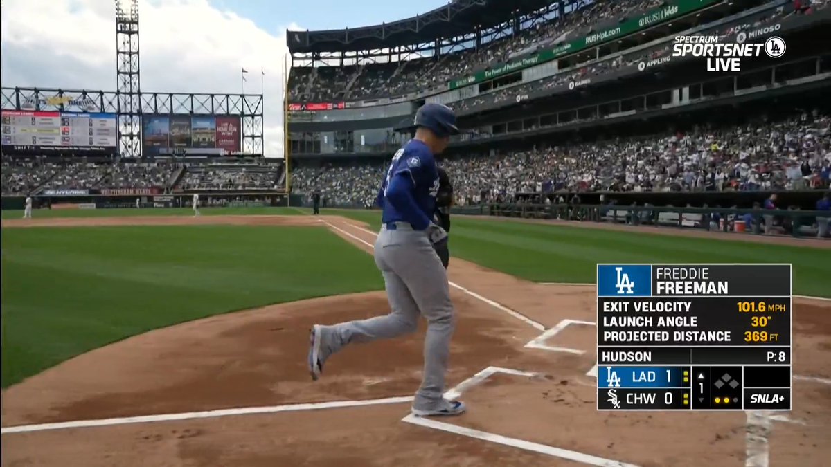 Big swing from Freddie!