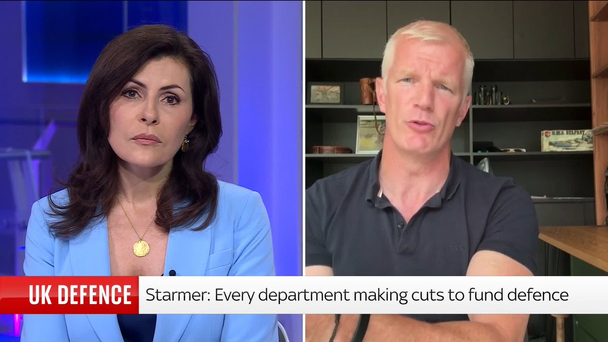 '[Defence] should be a central coherent principle for government, not something in a separate silo that you have to raid other government departments to support' Former armed forces minister Al Carns speaks to Sky's Barbara Serra on how the defence budget should be spent
