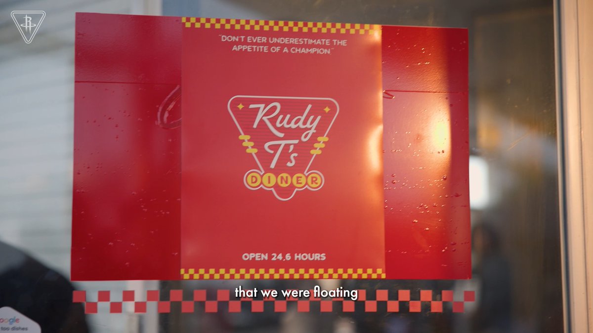 Bringing Rudy T's Diner to life 👏 Watch the full, exclusive BTS of “Inside the Rockets Brand Evolution,” on youtube! 🔗: