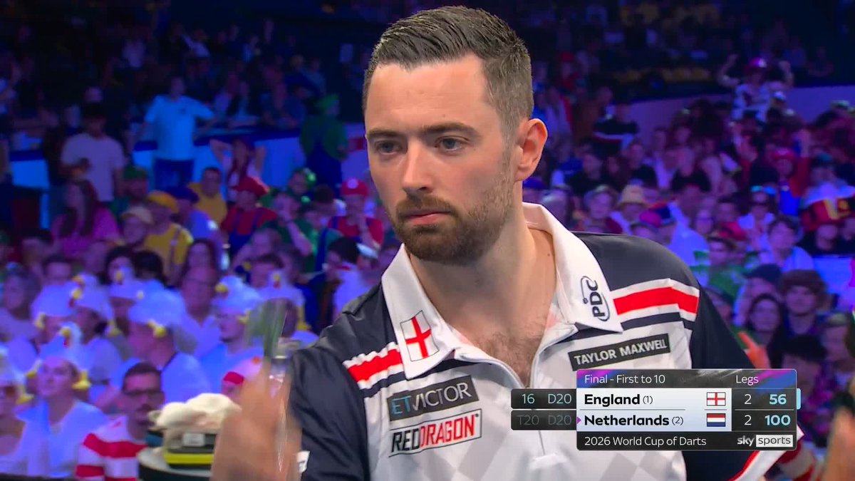 ENGLAND LEAD AT THE BREAK 🏴󠁧󠁢󠁥󠁮󠁧󠁿 Intriguing start to the World Cup final as England respond to early pressure from the Netherlands to lead 3-2 at the break. 📺 #WCOD26