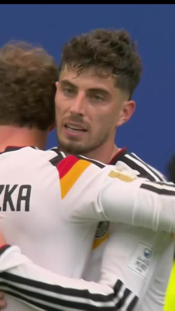 Kai Havertz gets his brace ⚽⚽ He tops it off for the Germans in style 🇩🇪 #FIFAWorldCup2026 | #DStvFIFAWorldCup2026