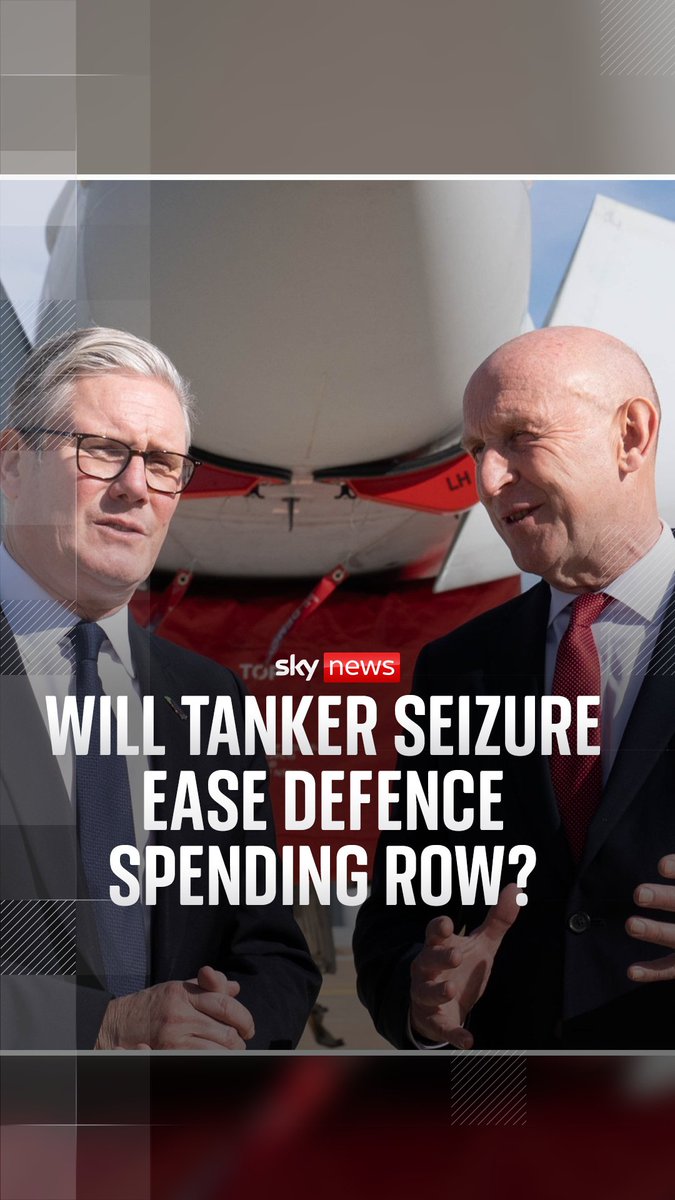 Did the resignations of the PM's defence secretary and armed forces minister lead to his decision to seize a Russian tanker in the English Channel? Sky's Rob Powell looks how this week's defence spending row could have influenced the PM's thinking