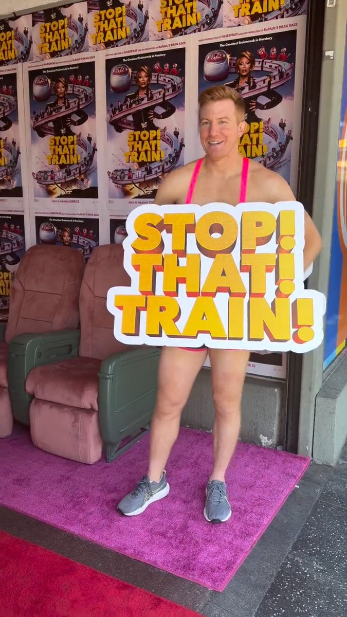 📸 Strike a pose at the WOW Store’s Stop! That! Train! photo op with #DragRace Pit Crew member Bryce Eilenberg along the LA Pride Parade route! 🆓 @bryceeilenberg PLUS Show us your Stop! That! Train! ticket and win FABULOUS prizes! 🚂🎟️ TICKETS ➡️