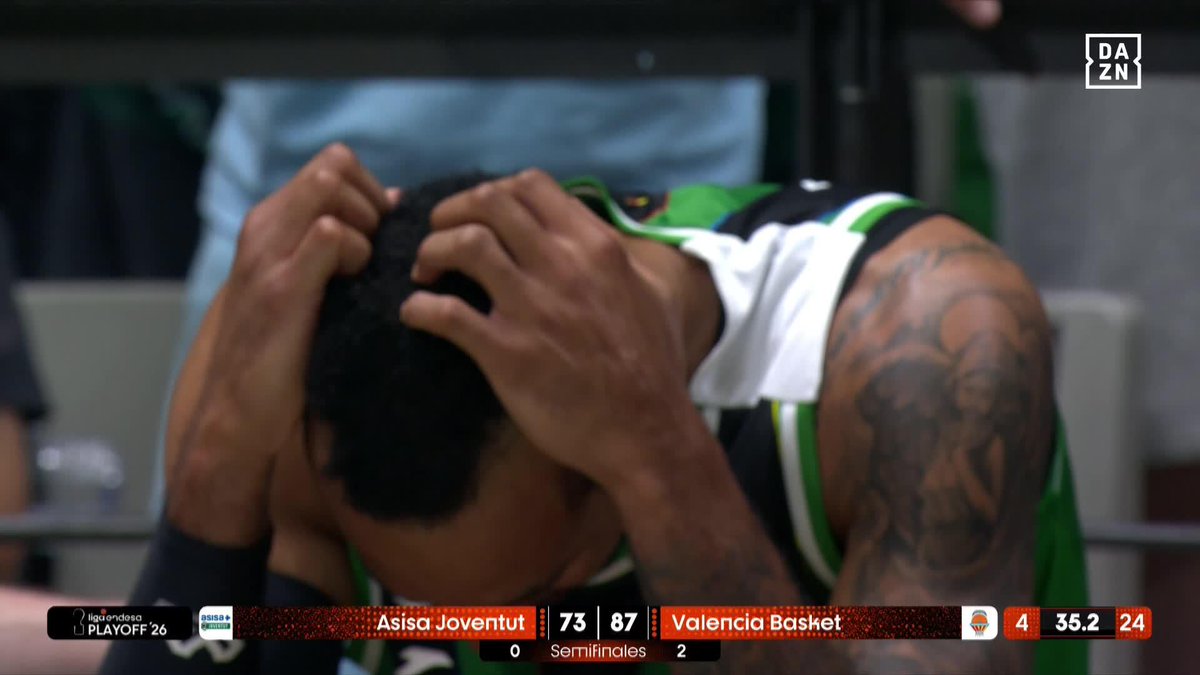 Las lágrimas de Hanga. El abrazo de Ricky Rubio. La ovación a Jabari Parker 🥹 HONOR A LA TEMPORADA DEL JOVENTUT. HONOR A ESTA Club Joventut Badalona 🟢⚫ #LigaEndesaxDAZN 🏀