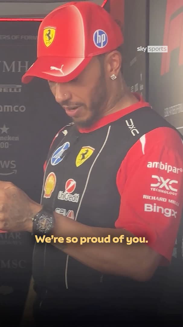 Who did Lewis Hamilton call after victory in Barcelona? 👀