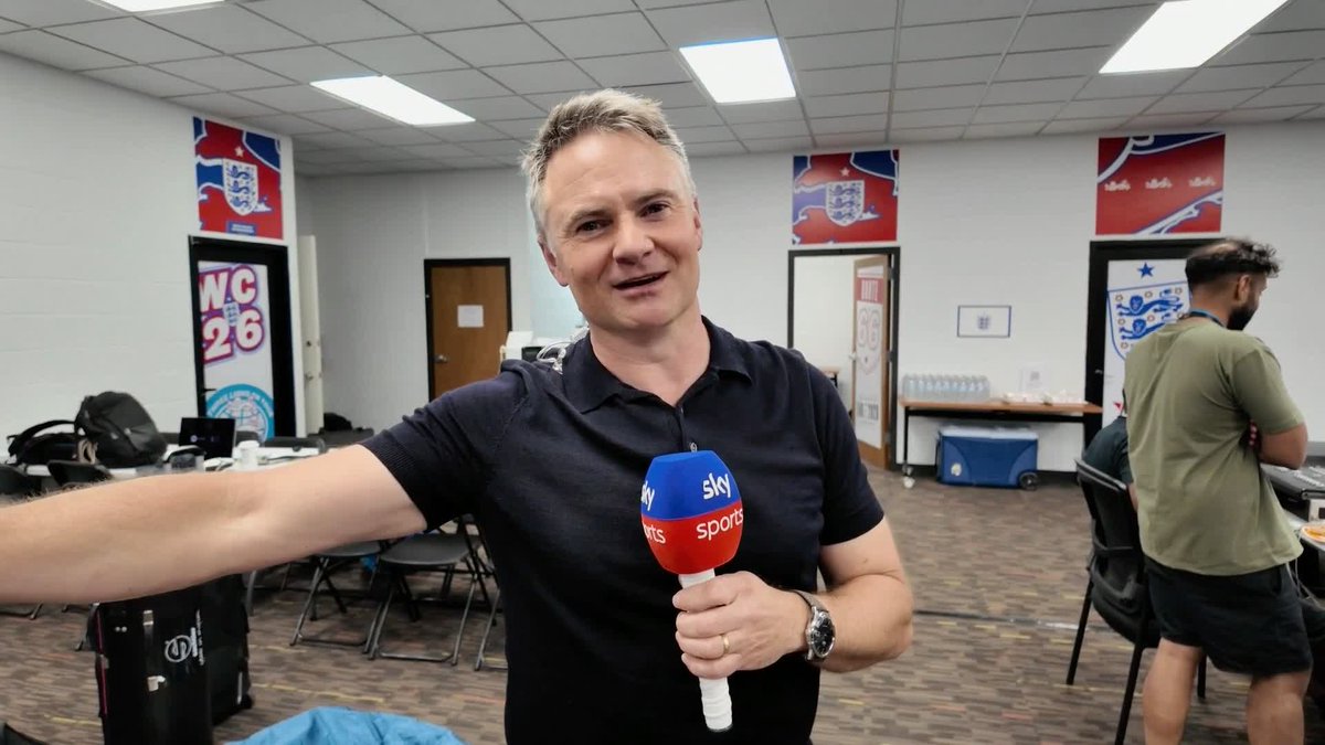 Rob Dorsett gives us a behind-the-scenes look inside England's media centre in Kansas City as preparations for the World Cup continue 🎥