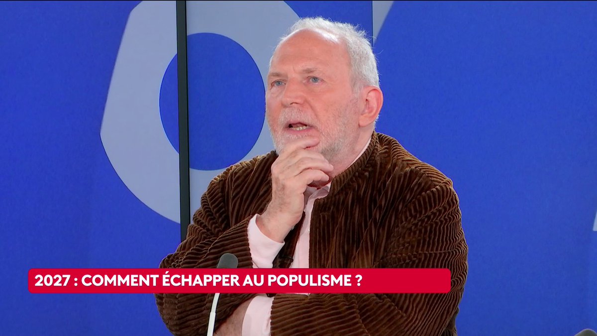 🔴🎙️ 2027 : "Le problème est qu'une partie trop importante de la droite se rapproche de l'extrême droite", analyse Bernard Guetta, député européen du groupe Renew Europe. #LePourEtLeContre #canal16