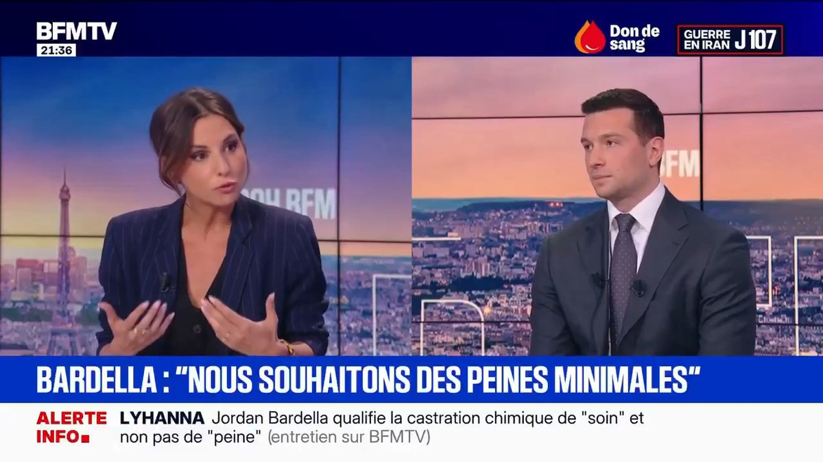 Il y a 23% de détenus étrangers dans les prisons françaises. Nous sommes favorables à la double peine, c'est-à-dire l'expulsion systématique des délinquants et criminels étrangers pour qu'ils purgent leur peine de prison dans leur pays d'origine.