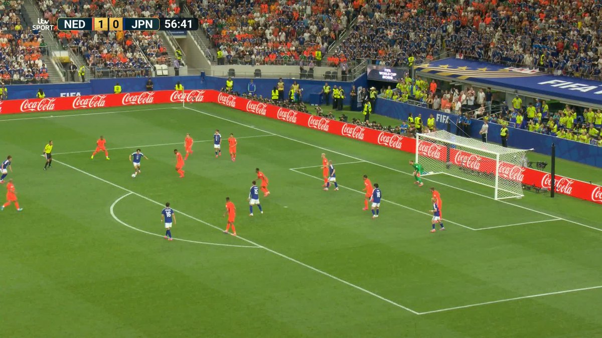 Japan DON'T stay behind for long Nakamura brings Japan back level with a sublime strike