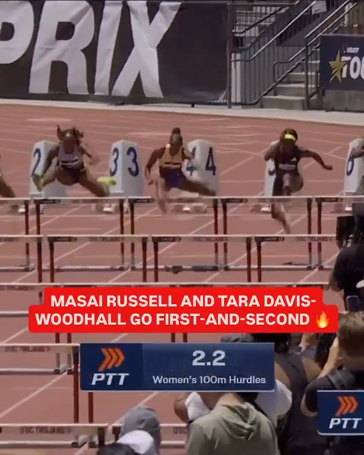 Two Olympic champions go 1 and 2 at the L.A. Grand Prix. 👏