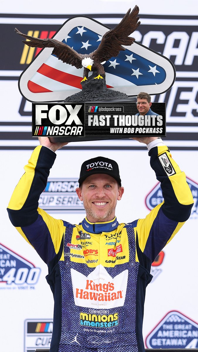 Denny Hamlin is 19 points behind Tyler Reddick for the points lead. Can he close the gap with two road courses, including Coronado, coming up? Fast Thoughts with Bob Pockrass: