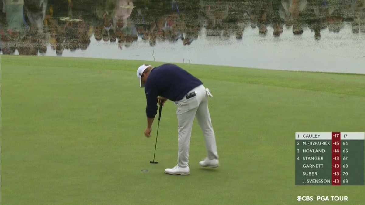 From a life-threatening car accident in 2018 to winning at golf's highest level in 2026. This victory means everything to Bud Cauley and his family 🙌 📺 CBS