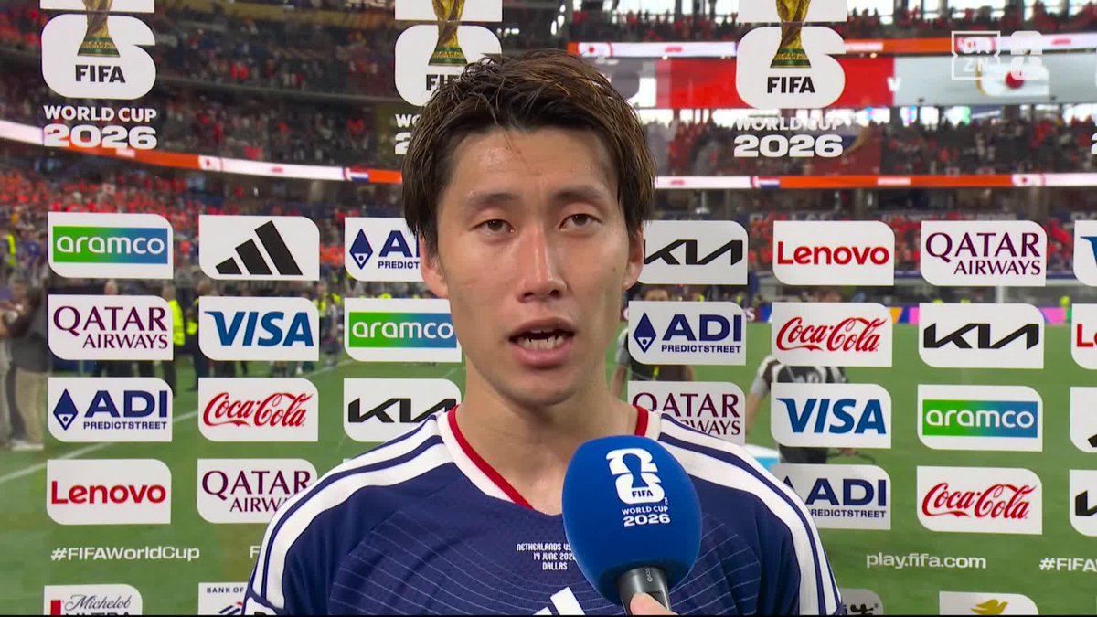 8年間の積み上げの成果🎙️ 殊勲の同点弾を決めた鎌田大地🇯🇵 次戦こそ勝ち点3を🔥🔥 🏆️FIFAワールドカップ グループF 🆚オランダ×日本 🆓 DAZN無料ライブ配信中 視聴（登録不要）はこちら👇️ #FIFAワールドカップ #本気で楽しむならDAZN