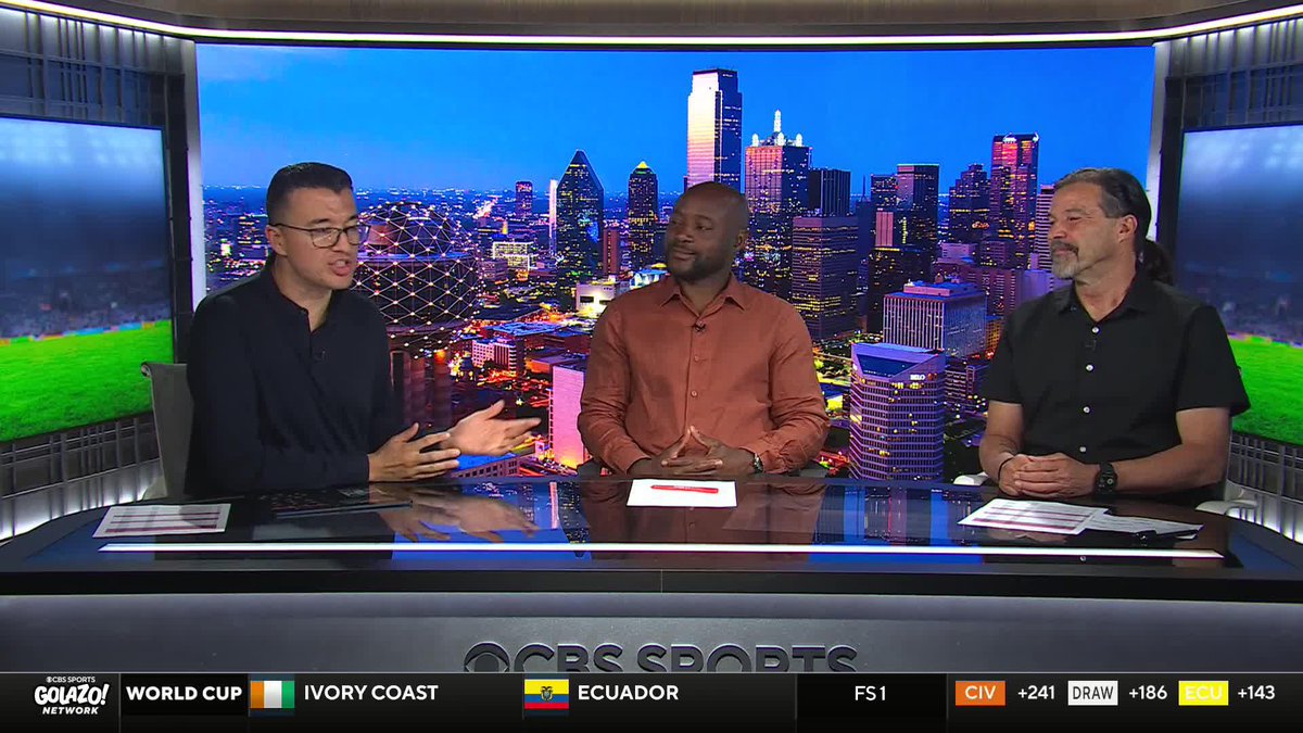 “It feels wrong for a game to be interrupted like that.” Chris Wittyngham, Nigel Reo-Coker and Marcelo Balboa discuss whether hydration breaks are changing the rhythm of World Cup matches 💧