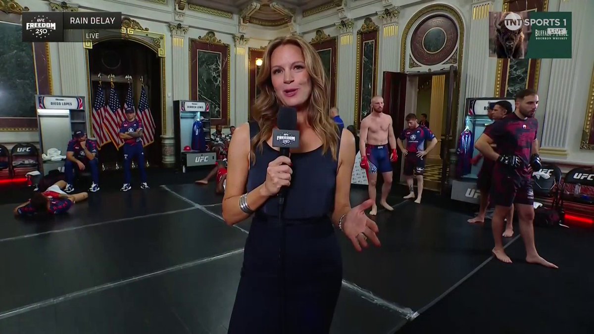 A weather updated ahead of UFC Freedom 250 👀 #UFCWhiteHouse | Sunday | Stream TNT Sports on HBO Max